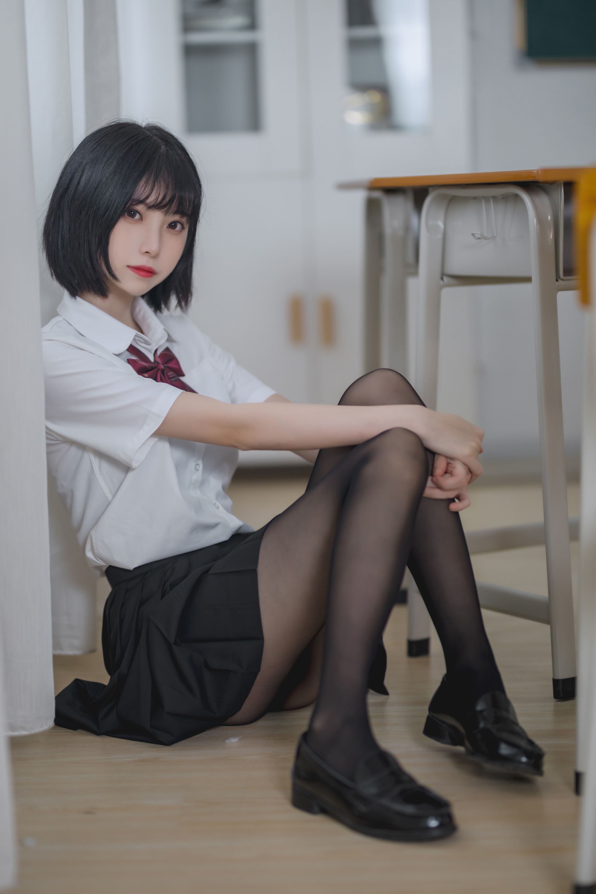 许岚LAN - NO.003 教室JK黑丝[41P]-XikXak
